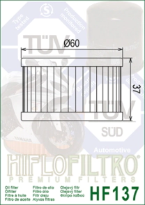 FILTRO ACEITE HIFLO DR650/800 81/19