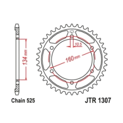 CORONA JT CBR 600 F 01/07 45D