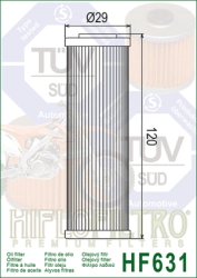 FILTRO ACEITE HIFLO BETA 450 RR ENDURO 10/22
