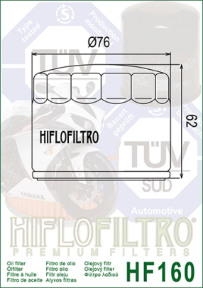 FILTRO ACEITE HIFLO BMW 650 A 1300 GS/ADVENTURE 05/25