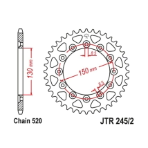CORONA JT CB 250 /VT 250 /XL 400 45D