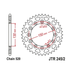 CORONA JT CB 250 /VT 250 /XL 400 45D