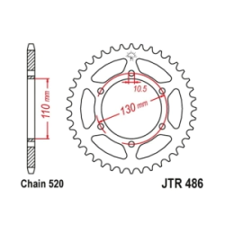 CORONA JT MT-03 16/22 YZF-R3 15/22 GSX 600/750 11/21 NINJA 250 08/12 43D