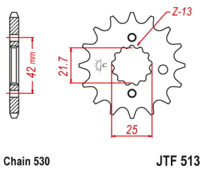 PI�ON JT GS/GSX/ZZR 14D