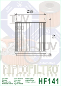 FILTRO ACEITE HIFLO YZF/WR 250/450 04/08 YBR XT250