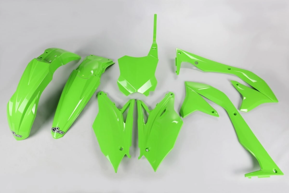 KIT PLASTICOS KXF 450 16/17 UFO VERDE