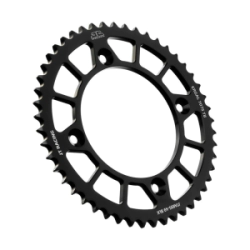 CORONA JT ALU KTM HUSQ 85 04/23 46D ALUMINIO NEGRA