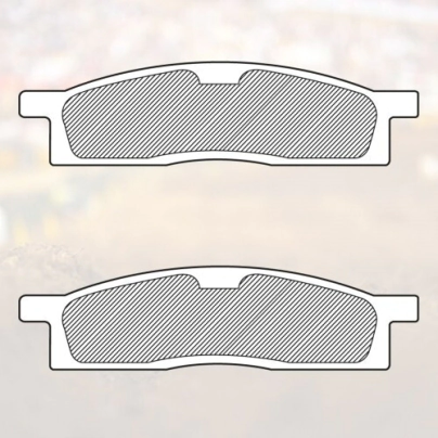RENTHAL RACING /FA119/ 109-RC - TTR 125 YZ 80/85 Front Brake Pad - Pastilla de Freno