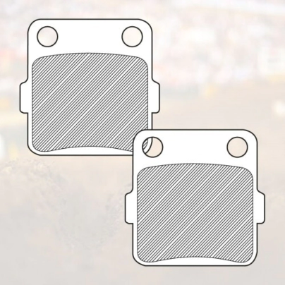 RENTHAL RACING /FA084/3/ 110-RC - YZ 65/85 Rear Brake Pad - Pastilla de Freno