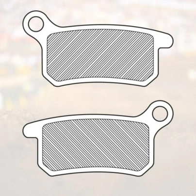 RENTHAL RACING /FA357/ 112-RC - SX/TC 65/85 Front/Rear Brake Pad - Pastilla de Freno
