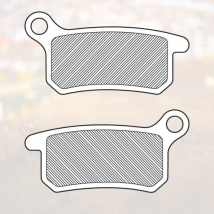 RENTHAL RACING /FA357/ 112-RC - SX/TC 65/85 Front/Rear Brake Pad - Pastilla de Freno