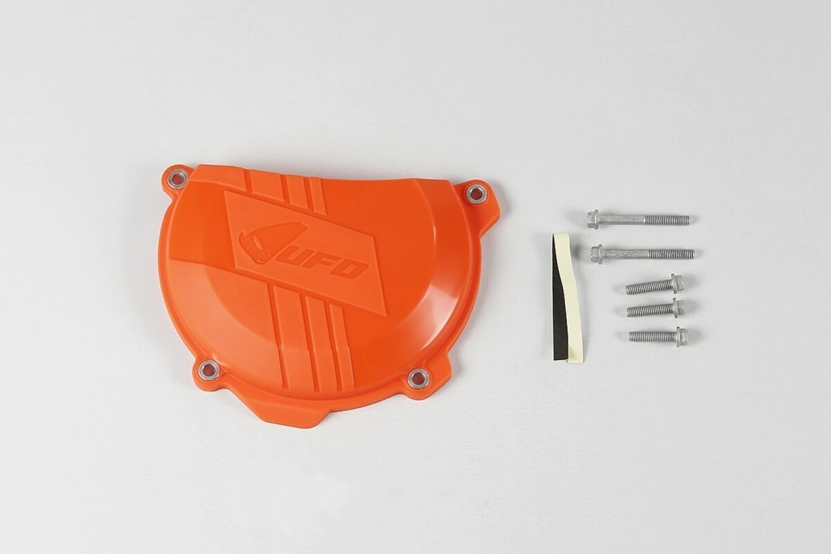 PROTECCION EMBRAGUE SXF/EXC 250 13/15 350 11/15 UFO NARANJA