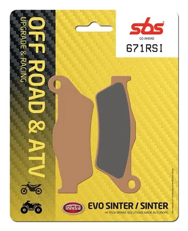 SBS 671 OFF RACING SINT D/T (FA181/245/643) KTM HUSQ GAS EXC/MX