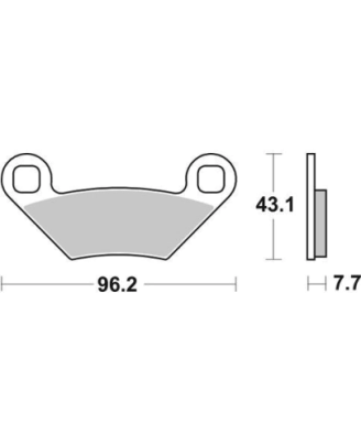 SBS 899 ATV SINTER D/T (FA475) POLARIS