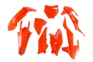 KIT PLASTICOS KTM SX 85 18/24 UFO NARANJA FLUO