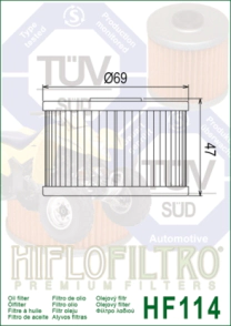 FILTRO ACEITE HIFLO TRX 420/500 FOREMAN 09/24