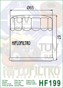FILTRO ACEITE HIFLO POLARIS 850 SPORTSMAN XP EFI/EPS 09-10