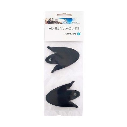 AirFlaps Adhesive Mounts  Black