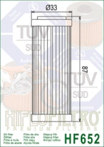 FILTRO ACEITE HIFLO KTM 250 A 530 07/25 FC/FE/FX 14/23 GAS GAS