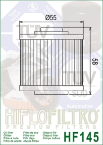 FILTRO ACEITE HIFLO XT600/TENERE/RAPTOR 700