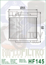 FILTRO ACEITE HIFLO XT600/TENERE/RAPTOR 700