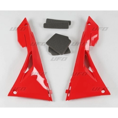 CUBIERTA CAJA FILTRO CRF 250R/RX 450R/RX 17/21 UFO ROJO