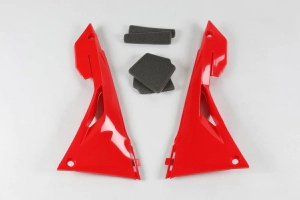CUBIERTA CAJA FILTRO CRF 250R/RX 450R/RX 17/21 UFO ROJO