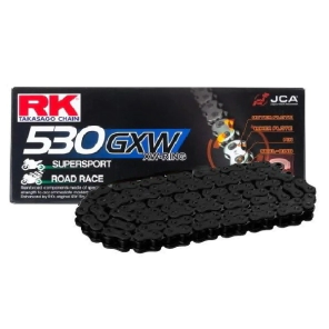 CADENA RK 530GXWx120 PREMIUM STREET XW-RING NEGRA REMACHE
