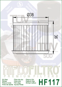 FILTRO ACEITE HIFLO AFRICA TWIN CRF1000 12/25