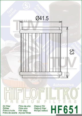 FILTRO ACEITE HIFLO KTM 690 07/19