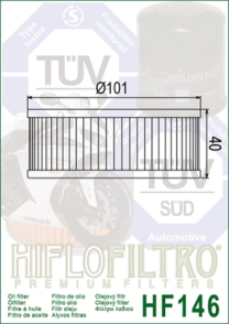FILTRO ACEITE HIFLO XS XVZ 750 A 1300 77/93