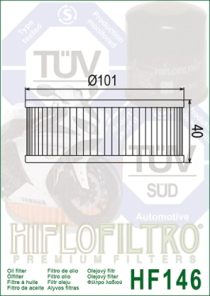 FILTRO ACEITE HIFLO XS XVZ 750 A 1300 77/93