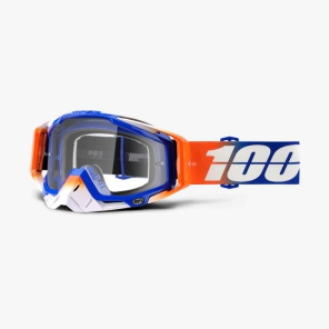 RACECRAFT Goggle Roxburry Clear + 1 Mica HD Persimmon
