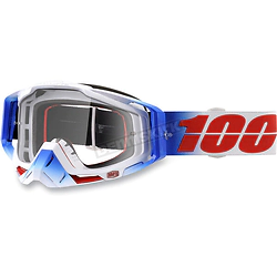 RACECRAFT Goggle Fourth - Clear Lens + 1 Mica HD Persimmon