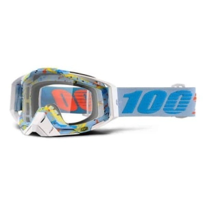 RACECRAFT Goggle Hyperloop Clear + 1 Mica HD Persimmon