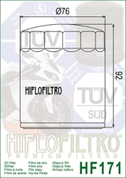 FILTRO ACEITE HIFLO HARLEY DAVIDSON FL/FX 00/19