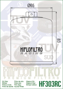 FILTRO ACEITE HIFLO CBR600/ VERSYS 300 25/ ZR 650/TRANSLAP/VULCAN 500/AFRICA TWIN 93/02