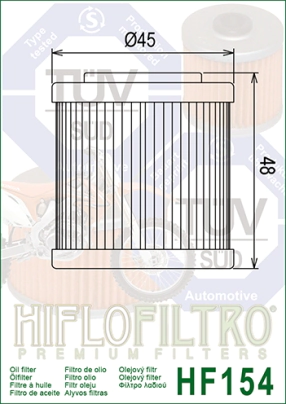 FILTRO ACEITE HIFLO HUSQ TE/TC 250/610 99/08