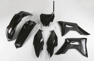 KIT PLASTICOS CRF 250 18/21 450R 17/20 UFO NEGRO