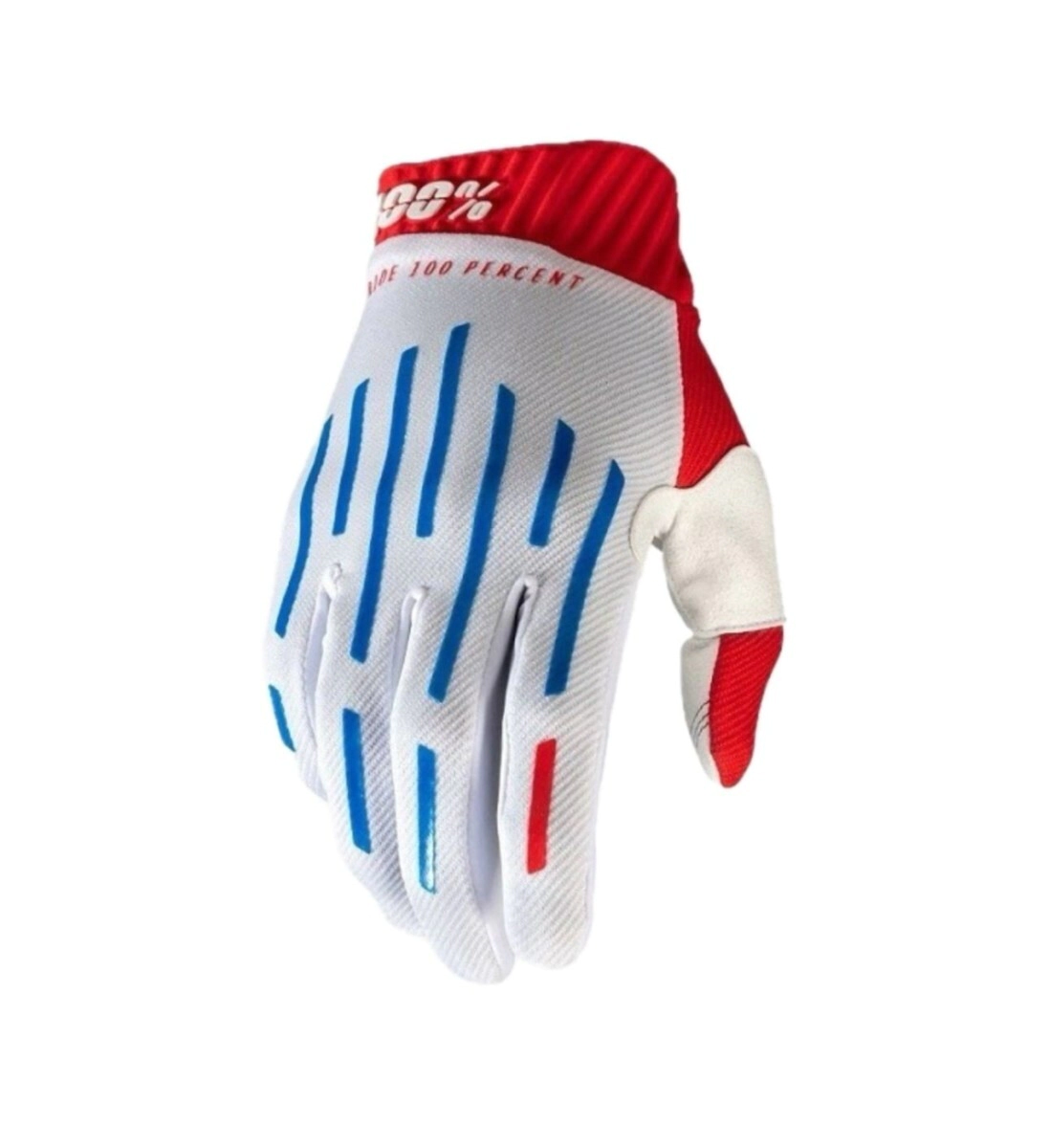 RIDEFIT Guantes Red/White/Blue LG 100%
