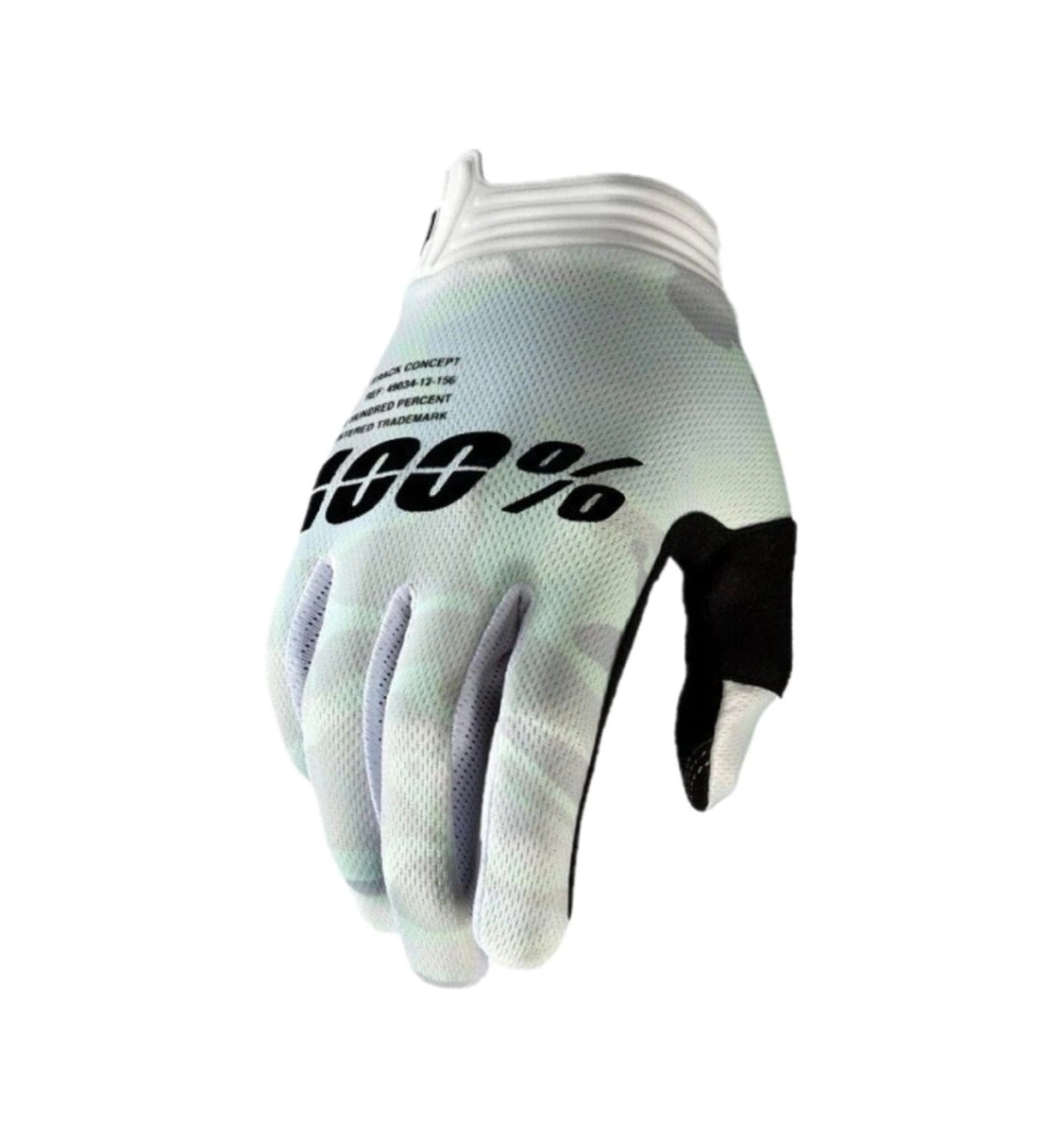 iTRACK Guantes White Camo LG 100%