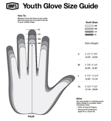 iTRACK Youth Guantes Blue/Navy Boy