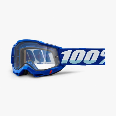 ACCURI 2 ENDURO MOTO/MTB Goggle  Blue-Clear DVH-DUAL PANEL