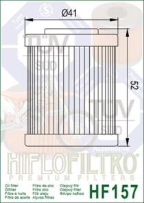 FILTRO ACEITE HIFLO KTM SXC/EXC 400/520 BETA 99/11