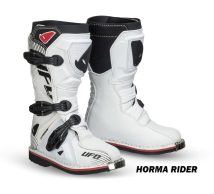 BOTAS UFO TYPHOON NI&Ntilde;O OFF BLANCO ROJO