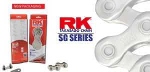 RK CADENA BICICLETA 9 VELOCIDADES SG270VDx116 Eslabones -Nickel Plating (inner, outer & roller)
