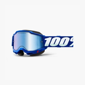 ACCURI 2 Snowmobile-Ski/Snowboard-Blue - Mirror Blue Lens