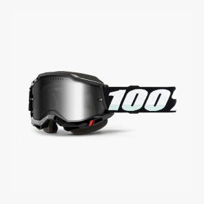 ACCURI 2 Snowmobile-Ski/Snowboard- Black - Mirror Silver Lens