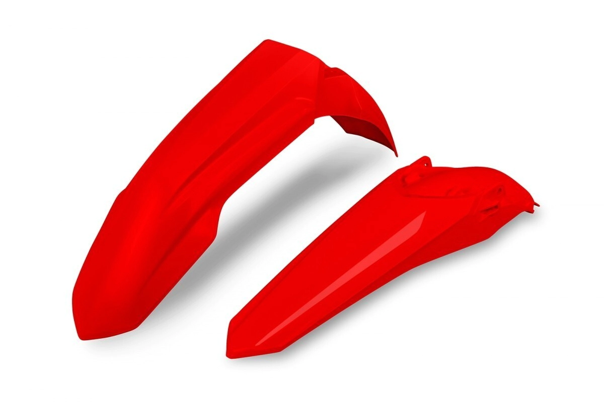 KIT GUARD DEL Y TRAS CRF 250/450R/RX 21/26 UFO ROJO OEM