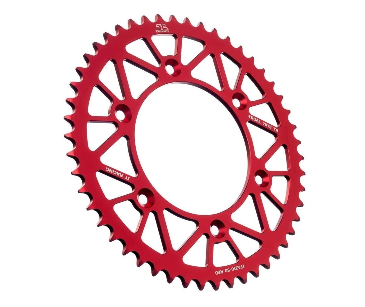 CORONA JT ALU CR/F 250 96/23 CRF 230/450 03/19 50D ALUMINIO ROJA